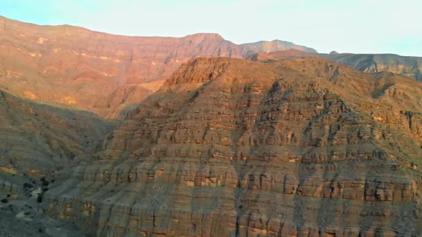 Vue Montagne Jebel Jais Ras Khaimah Eau — Video