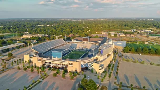 Lexington Kentucky Juli 2020 Luftaufnahme Des Kroger Field Fußballstadions Der — Stockvideo