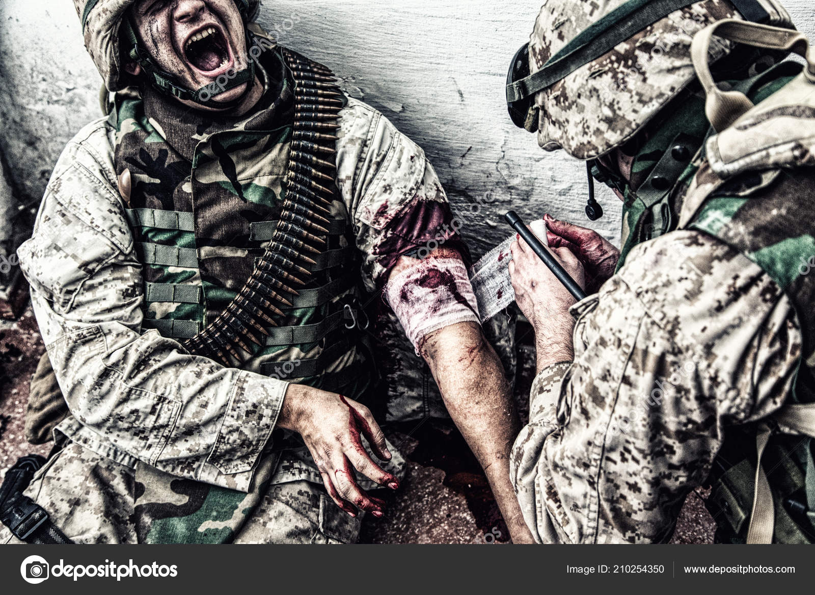 pictures combat wounds military medic binding gunshot marine combat medic