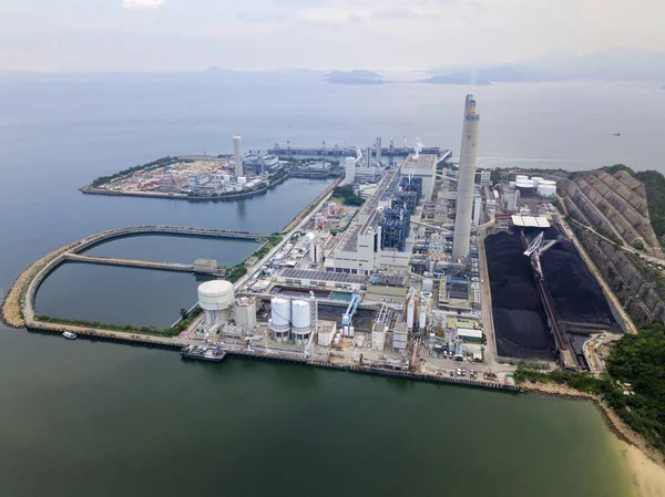 홍콩에서 발전소 — 스톡 사진