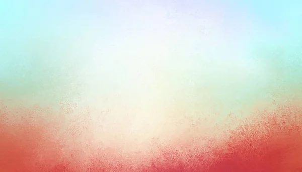 Fondo Azul Cielo Con Borde Rojo Con Textura Grunge Diseño — Foto de Stock