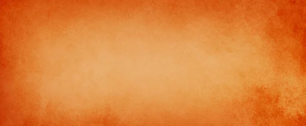 Old Warm Orange Peach Background Old Distressed Grunge Textured Borders — Stock Photo, Image