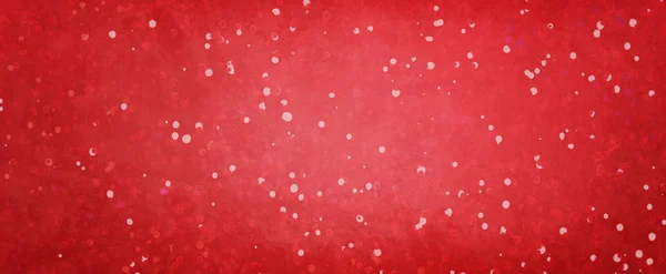 复古红色油漆飞溅的背景 有苦恼的油漆纹理和柔和的较暗的边界颜色 优雅的抽象圣诞节和雪花下降插图 — 图库照片