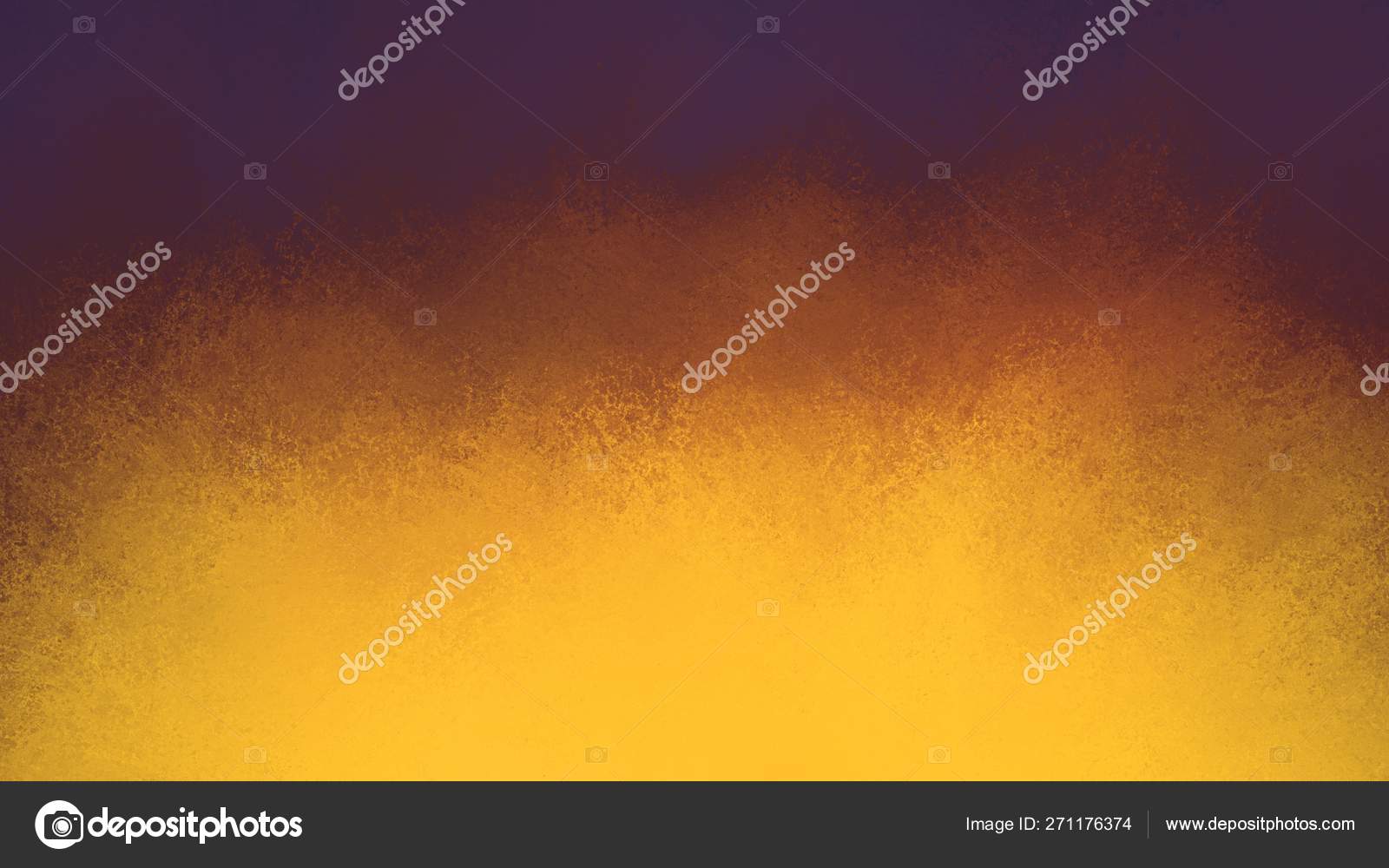 Gold Orange Color Splash Background Dark Purple Blue Border