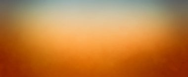 Pürüzsüz bir doku bulanıklık ve soyut bulanık arka planda koyu mavi sınır tasarımı turuncu altın ve yeşil sıcak degrade renkleri