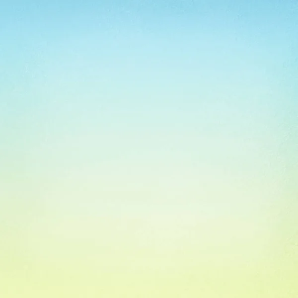パステルスカイブルーと柔らかい黄色のぼやけた背景テクスチャ 春のグラデーションカラー — ストック写真