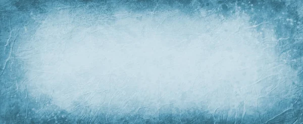 Stare Niebieskie Białe Tło Ciemnym Grunge Granica Streszczenie Rocznika Tło — Zdjęcie stockowe