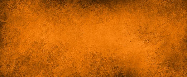 Sfondo Nero Arancione Con Grunge Texture Vecchio Halloween Vintage Angosciato — Foto Stock