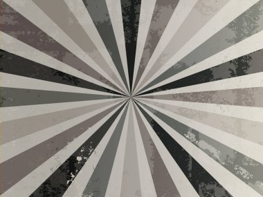 kahverengi ve siyah sepya tonları eski retro grunge sunburst arka plan, zarif sıkıntılı ve grungy vintage tasarım