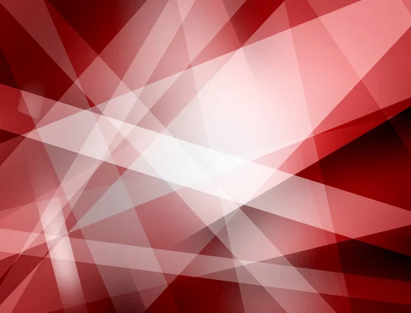 Fundo Abstrato Vermelho Com Listras Brancas Formas Triangulares Design Padrão — Fotografia de Stock