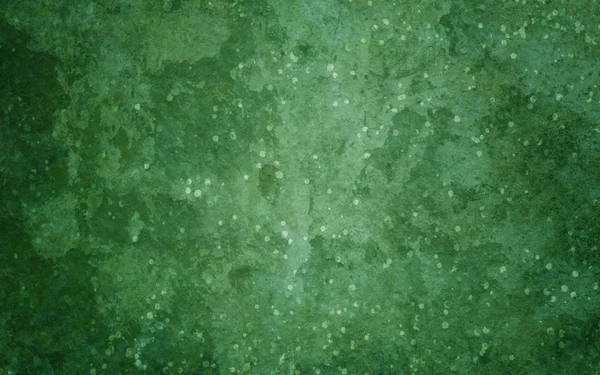 Chroumná Textura Zeleném Pozadí Starým Lakem Kapičkami Bílého Kamene Kamene — Stock fotografie