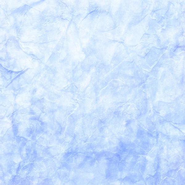 Jasnoniebieskie Tło Marmurkowym Białym Kolorem Starą Rozpaczliwą Ścianą Skalną Zgniecioną — Zdjęcie stockowe