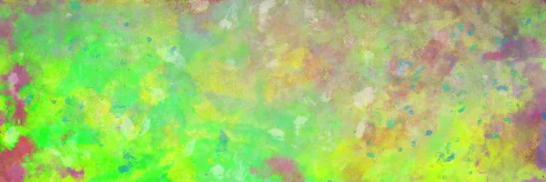 塗装汚れや明るいネオンUfo緑ピンク青紫白とスミアペイントダブのデザインで黄色の色で古いヴィンテージテクスチャと芸術的な抽象的な背景 — ストック写真