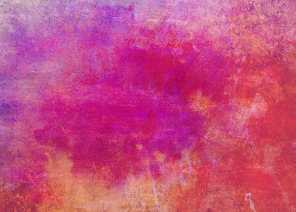 Grunge Textura Vopsea Stropi Fundal Culori Roz Violet Luminos Portocaliu — Fotografie, imagine de stoc