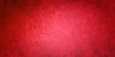 Kırmızı arkaplan, iç karartıcı desenli ve köşe grunge kenarlı eski moda duvar tasarımı, zarif Noel rengi.