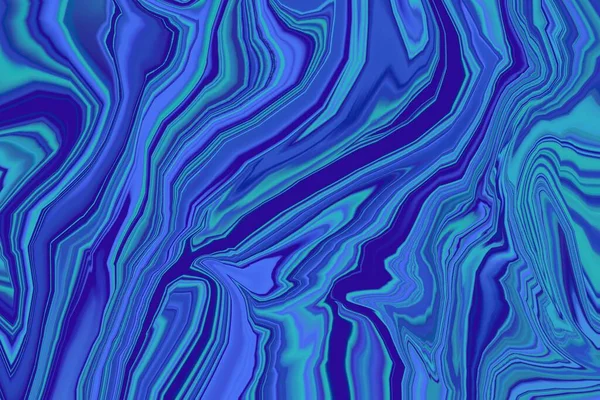 Abstract Blue Background Wallpaper Design Marbled Lines Pattern Fancy Colorful — Stock Photo, Image