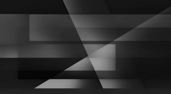 Černá Bílá Abstraktní Pozadí Design Pruhy Trojúhelníkové Tvary Tučné Techno — Stock fotografie