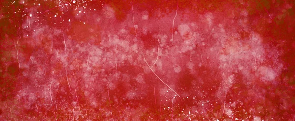 傷グランジ赤の背景のテクスチャ 錆びた剥離塗装金属とペイントスペーターイラストと古い苦悩ヴィンテージデザイン グランジークリスマス紙 — ストック写真