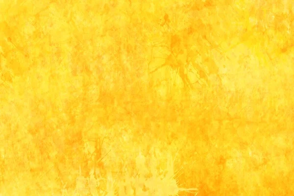 オレンジ色の黄色のペイントスペーターグランジ 古い苦悩ヴィンテージの壁紙 エレガントなアンティークテンプレートや誰ともレイアウトとゴールドの背景テクスチャ — ストック写真