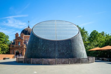 Peter Harrison Planetarium in greenwich park clipart