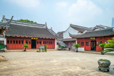 Minglun Hall of Shanghai Wen Miao Çin