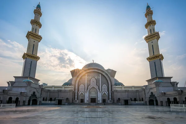 Mezquita Del Territorio Federal Kuala Lumpur Malasia — Foto de Stock