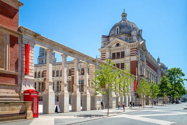 Victoria Albert Museum Londynie Wielka Brytania — Zdjęcie stockowe