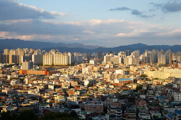 Stadsgezicht Van Stad Daegu Zuid Korea — Stockfoto