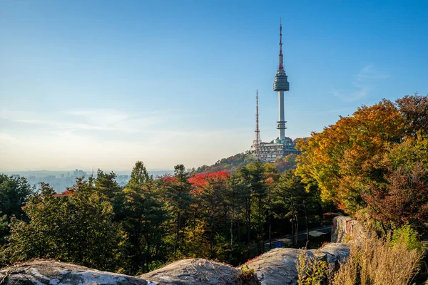 대한민국에에서 타워와 — 스톡 사진