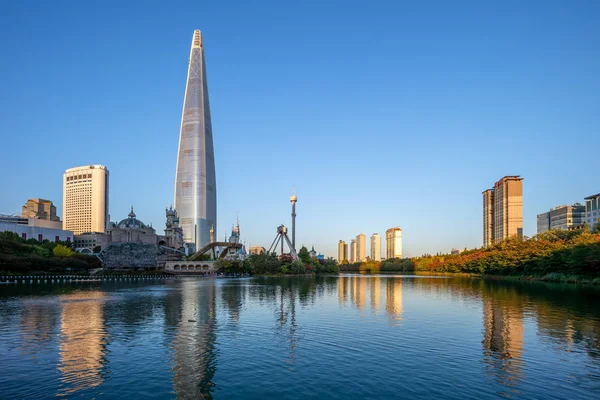 Parque Songpa Naru Lago Seokchonhosu Seul — Fotografia de Stock