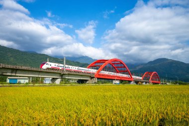 Yuli, Hualien, Tayvan 'da tren var.