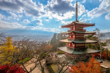 Arakura Mountain (Arakurayama) Sengen Park, japan clipart