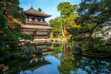 Kyoto, Japonya için gümüş Pavilion Tapınağı