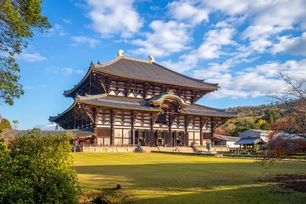 Μεγάλη Buddha Hall Του Todaiji Νάρα Ιαπωνία — Φωτογραφία Αρχείου