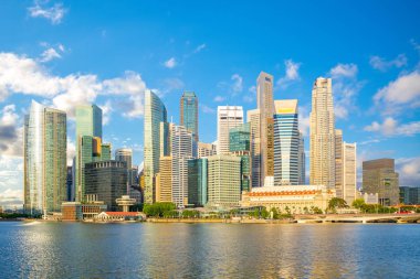 marina bay tarafından Singapur manzarası