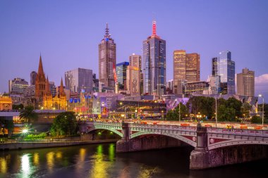 Melbourne şehir iş bölgesi (Cbd), Avustralya