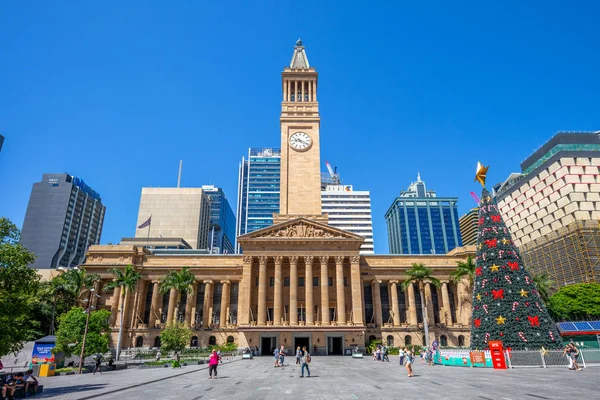 Brisbane Australie Décembre 2018 Hôtel Ville Brisbane Siège Conseil Municipal — Photo