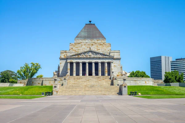 Santuário Memória Melbourne Victoria Austrália — Fotografia de Stock