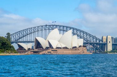 Sydney, Avustralya - 5 Ocak 2019: sydney opera binası, 20.yüzyılın en ünlü ve farklı binalar