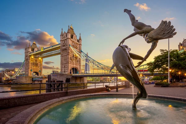 Tower Bridge Der Themse London Großbritannien — Stockfoto