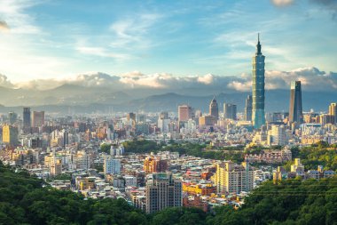 Panoramik Taipei City, Tayvan