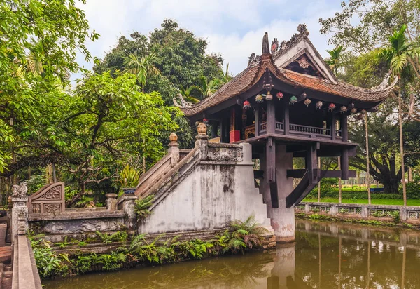 Jeden Filar Pagoda Hanoi Wietnam — Zdjęcie stockowe