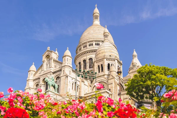Catedral Sacre Coeur Montmartre Paris França — Fotografia de Stock