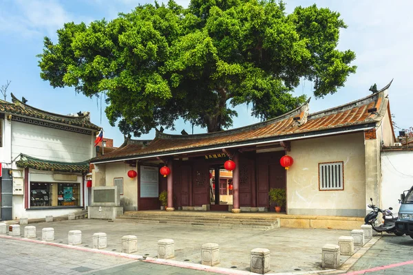 Edifício Histórico Kinmen Caracteres Chineses Significam Kinmen Sede Militar Dinastia — Fotografia de Stock