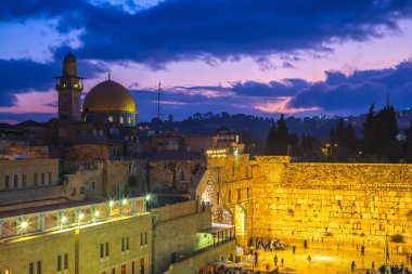 Western duvar ve kaya, Jerusalem kubbe