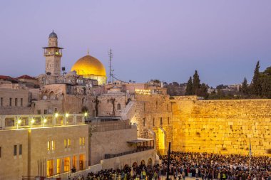 Western duvar ve kaya, Jerusalem kubbe
