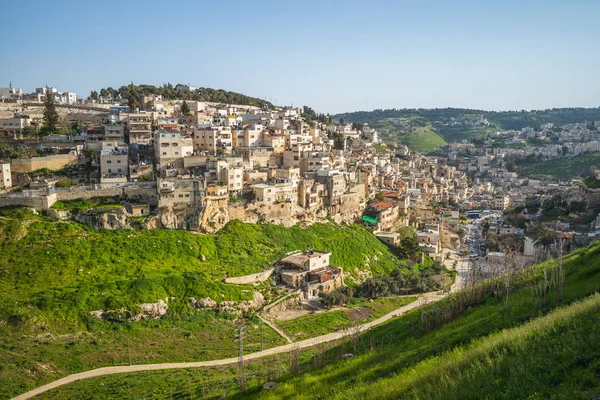 Paisaje Urbano Ciudad Vieja Jerusalem Israel —  Fotos de Stock