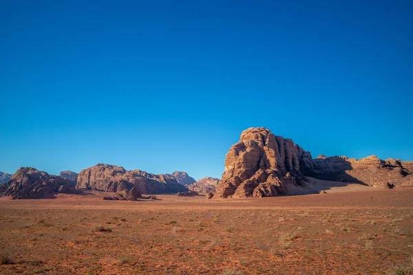 Пустеля Ваді Рам Або Долина Місяця Йорданії — стокове фото