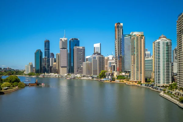 Városkép Brisbane Queensland Ausztrália Fővárosa — Stock Fotó