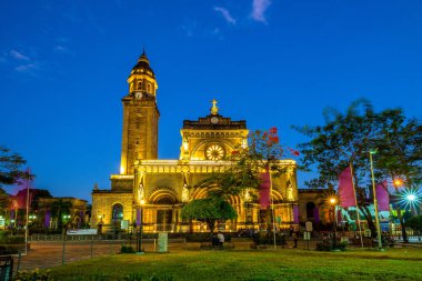 Manila Cathedral, Intramuros, Manila, Philippines clipart
